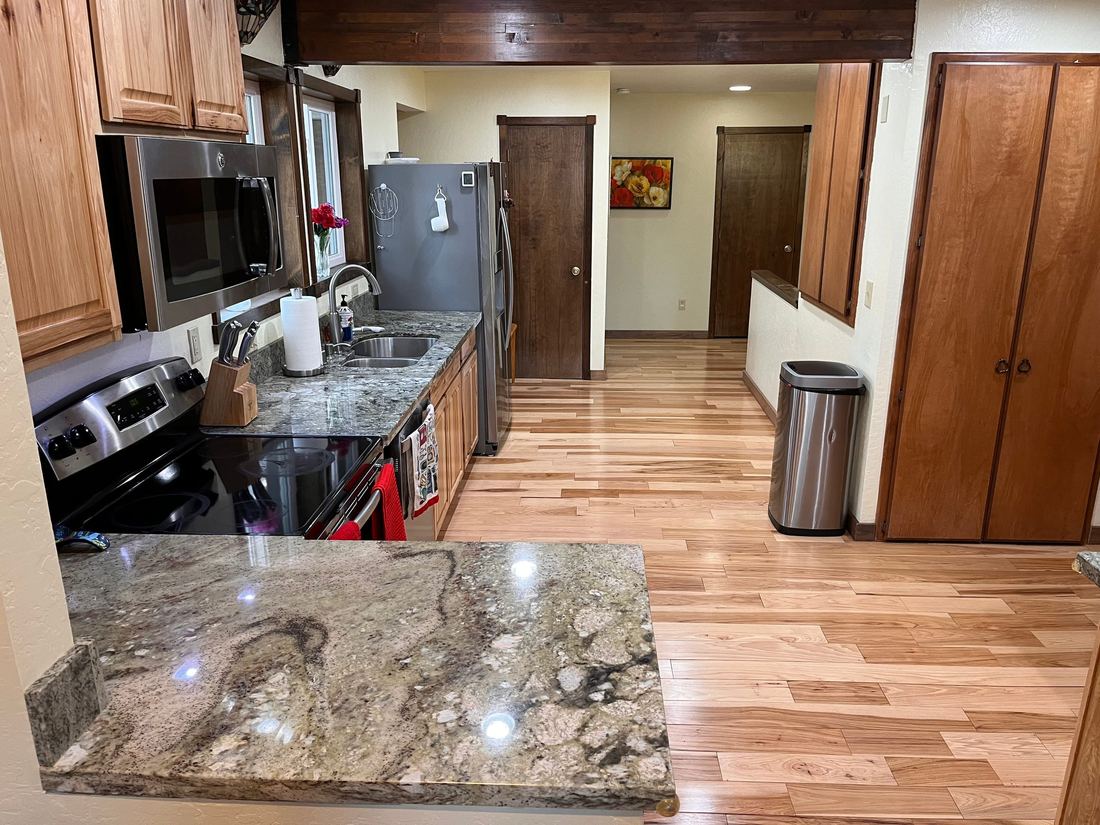 Kitchen side view