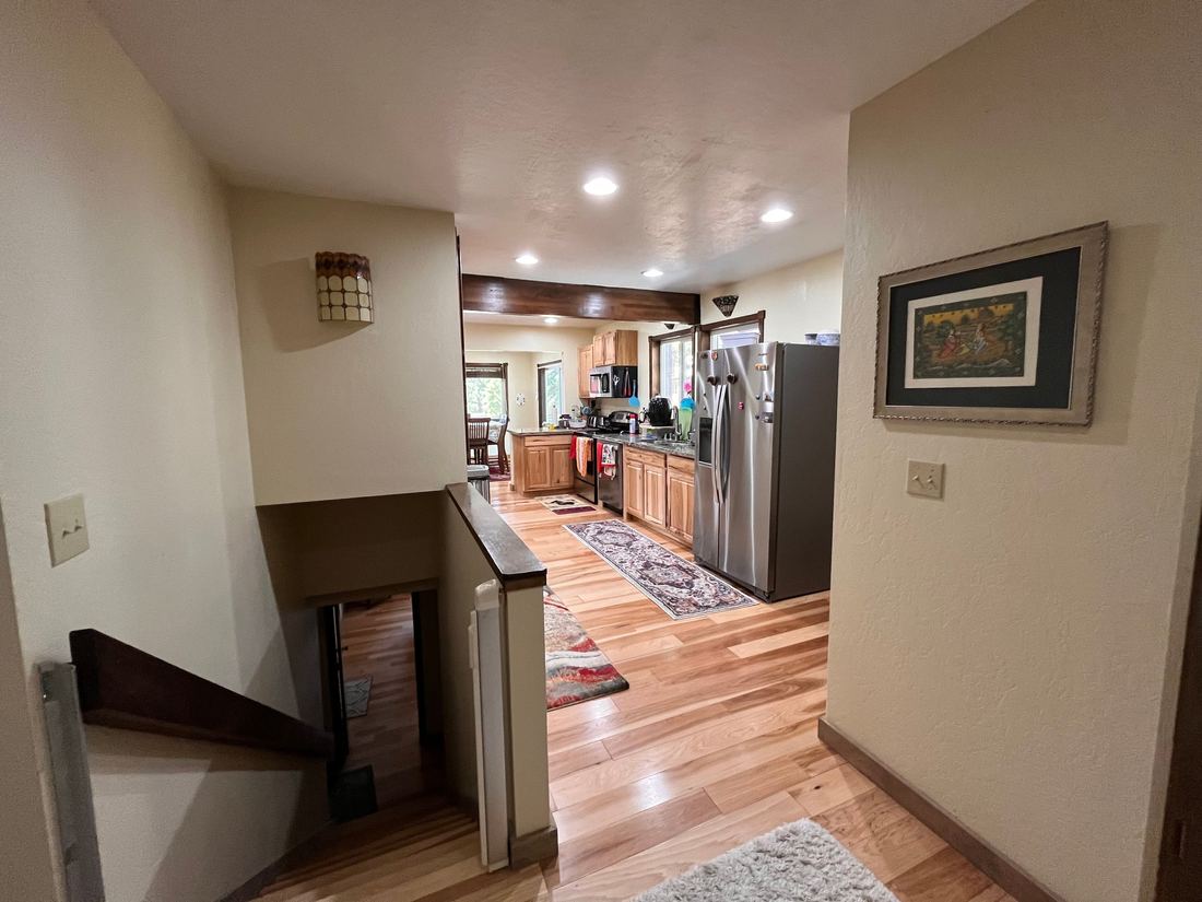 Staircase and hallway