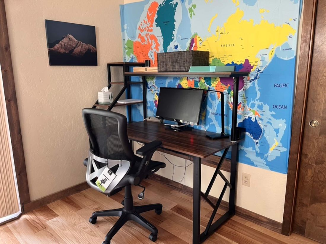 Work Area 2 (Guest Bedroom)